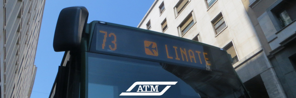 Bus 73. Milán - Linate